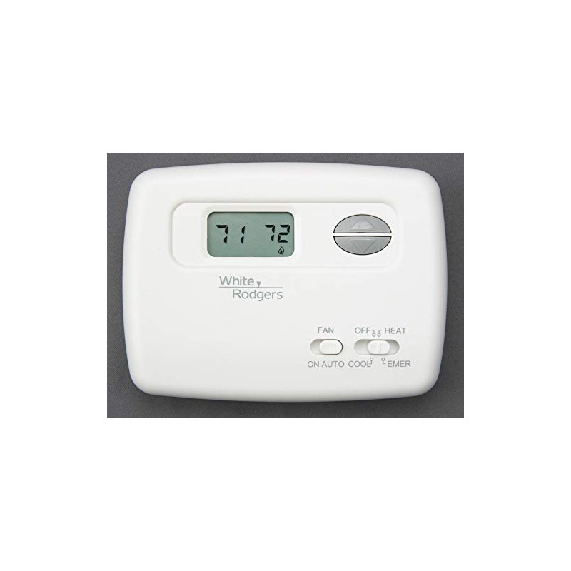 White-Rodgers 1F79-111 White-Rodgers 1F79-111 Digital Non-Programmable Heat Pump Thermostat with