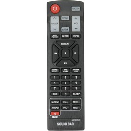 PERFASCIN AKB73575421 Replacement Remote Control fit for LG SoundBar B3510A LSB316 NBN36 NB3730A S33A1-D NB2430A S33A2-D NB2520A NB2430 NB3531A NB4532B NB4530A NB4540 NB4542 NB4543 NB5540A