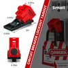 BOZZYS Clip-On Circuit Breaker Lockout Device,9 Pack Loto Lockout Tagout