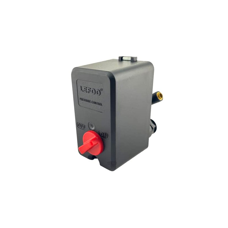 Heavy Duty Air Compressor Pressure Switch Single Port 90 Degree