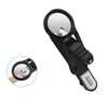 Spacmirrors Extra Large Nail Clipper with Magnifying Glass in Silver,