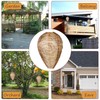Qualirey 3 Pcs Mini Wasp Nest Decoy, 6x7 Inch Waterproof