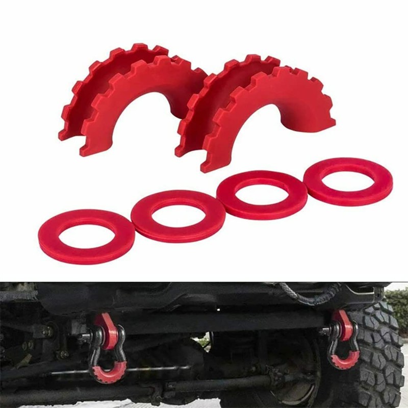 TOP-MAX Towing Shackles Bumper Protector for 3/4" or 5/8" Shackles