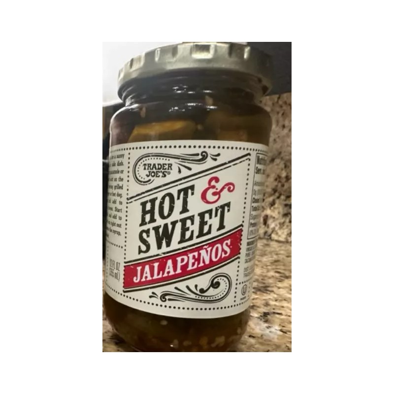 Trader Joe’s Hot & Sweet Jalapenos 12 oz Jar GAME