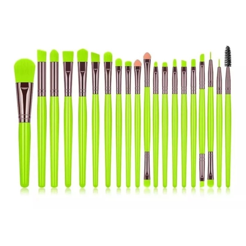 GAB Belleza Set Brochas Maquillaje Facial (20 Piezas) Marca Gab