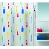 Spirella 10.15234 Shower Curtain DV-PEVA 180 x 200 cm Make-Up