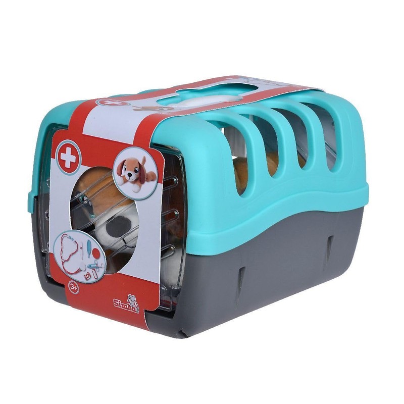 Veterinary Case, Plush and 24 cm, Accessories, 7 Pieces, 25