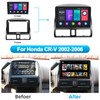 Android Double Din Car Stereo Radio for Honda CRV 2002