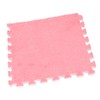 10pcs Plush Foam Floor Mat Thickened Cuttable Interlocking Carpet Tiles