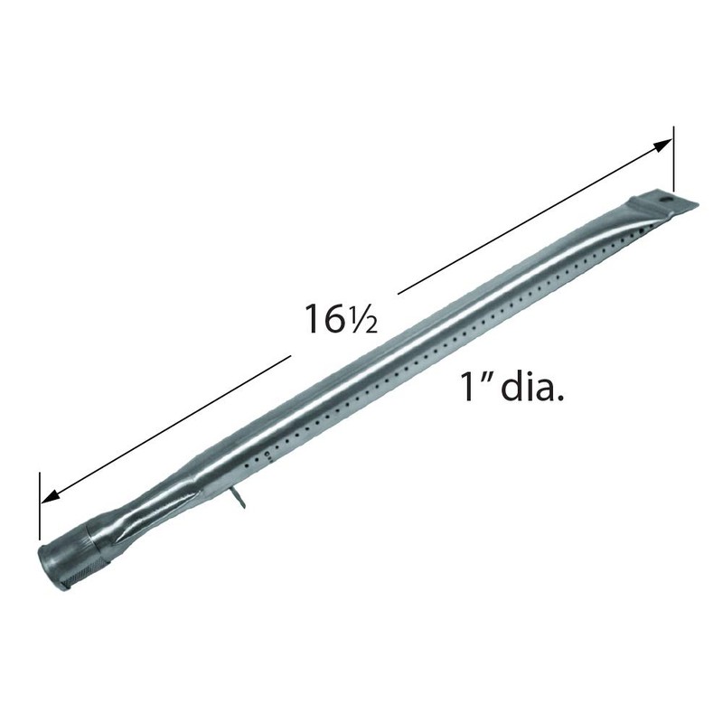 Stainless Steel Straight Pipe Burner for Lowes BBQ Grillware, Charmglow,