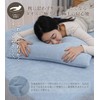 (100% Premium Natural Cotton, 3D Stretchable) Pillowcase, Toweling Fabric, Thick