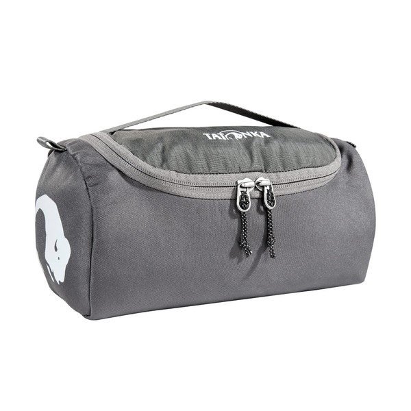 Tatonka Care Barrel - Hanging Toiletry Bag with Mirror and Compartments (Titanium Grey)