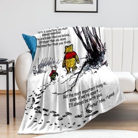 SHARKUTE Anime Merch Blanket Flannel Anime Merchandise Stuff Throw Blankets Best Friend Bedding Gifts for Women Adults Girls Kids 50"x40"