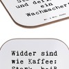 Mr. & Mrs. Panda Coaster Saying Aries Power - Gift,