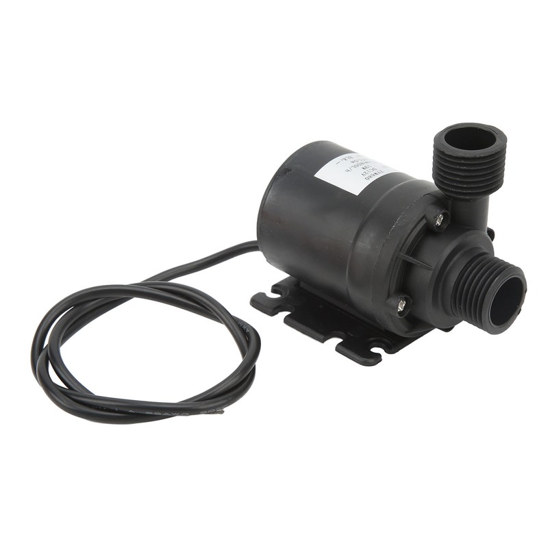 Brushless Water Pump DC12V 16.4ft Lift Height I68 Waterproof Low