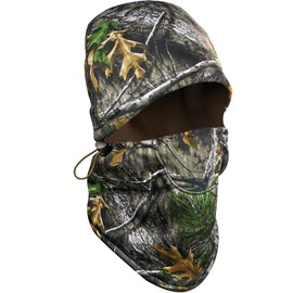 LOOGU Camo Balaclava for Hunting, Winter Balaclava Face Mask with Fleece