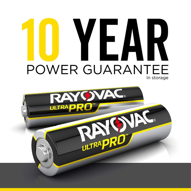 Rayovac Ultra Pro Alkaline AAA Batteries, 8 Pack