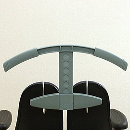 God of Clothes Chair Hanger (Gray)