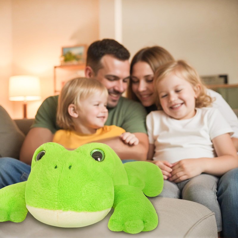 Niuniu Daddy 20" | 3.3 Pound Frog Weighted Stuffed Animals