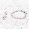 925 Sterling Silver and Peruvian Pink Opal Necklace, October Birthstone