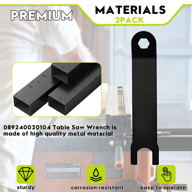 089240020104 0134010331 Blade Wrench fit for Ryobi 10" Table Saws
