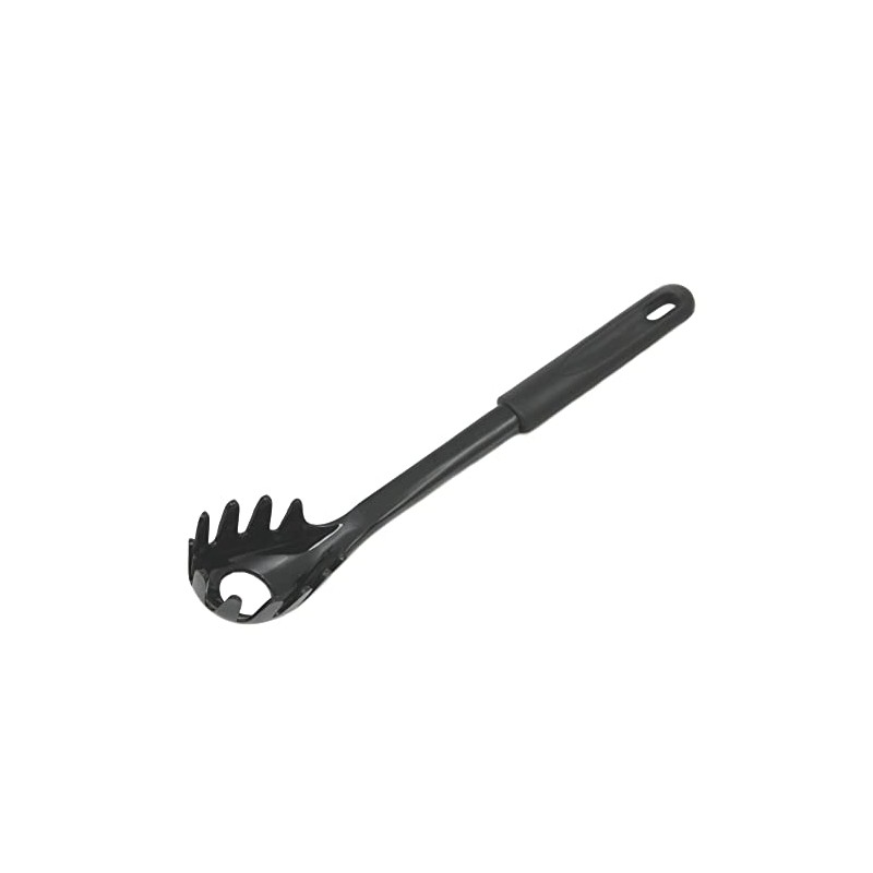 Chef Craft Basic Nylon Spaghetti/Pasta Fork, 11.5", Black