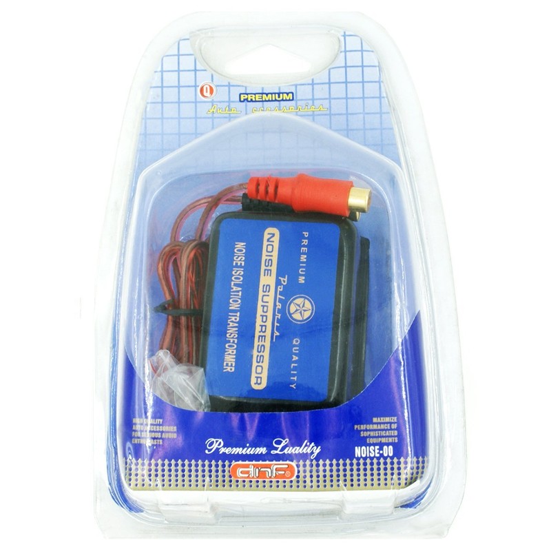 DNF Ground Loop Noise Isolator Suppressor RCA Audio Noise Filter