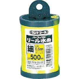 Tajima PRM-S500Y Perfect Reel Water Line, Fluorescent Yellow, Fine 0.02 inches (0.6 mm), Length 1696.3 ft (500 m)