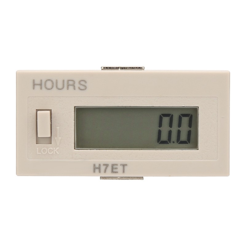 AC H7Et BVM Digital Electrical Counter Totalizer with 6-Digit LCD