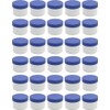 30 ointment containers, cream containers, flat ointment jar, 35 ml