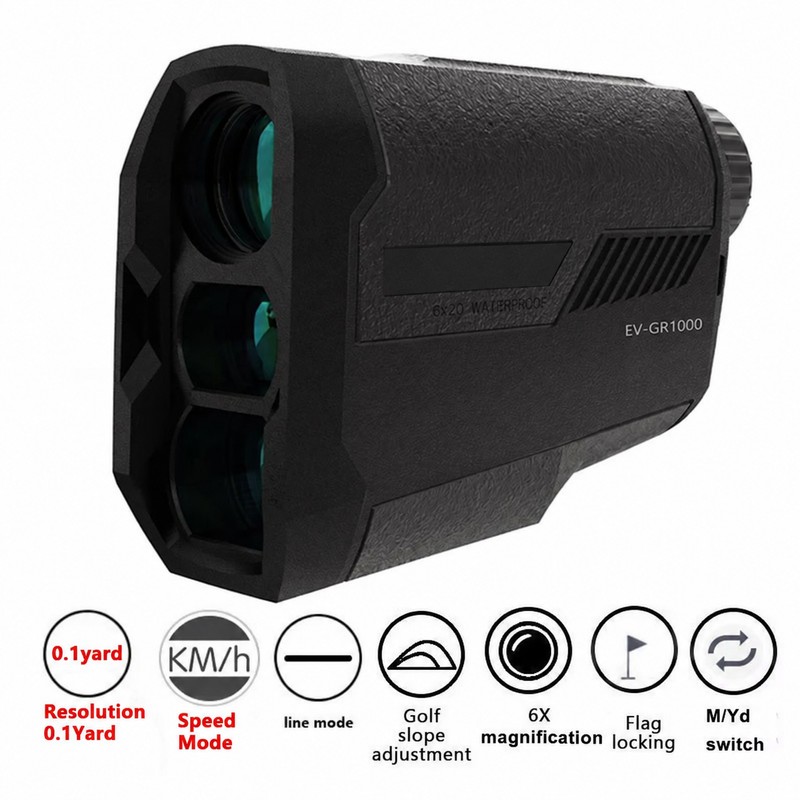 Golf Laser Rangefinder with Slope Measurement – 650M/1000M Distance Finder