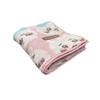 Marushin 0775018000 Face Towel, Chiwa, Line-up, Characters 100% Cotton, Antibacterial,
