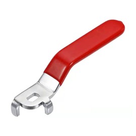 It Works Great 1pcs Red Lever Handle for Ball Valve Total length 138mm,Hole Size 10x14mm,Hole Thickness 3mm（10x14x3mm）