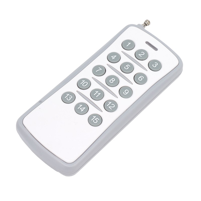 433MHz Universal Remote Control Wireless ABS 15 Keys Remote Control