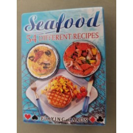 New Seafood 54 Recipes Playing Cards.