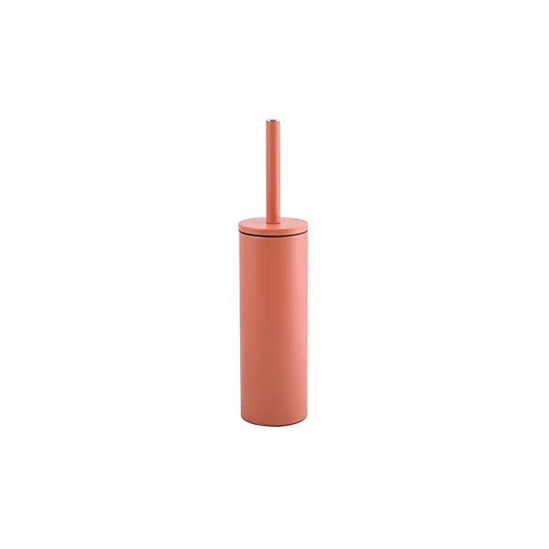 Spirella Akira Toilet Brush with Hygienic Container Terracotta Red