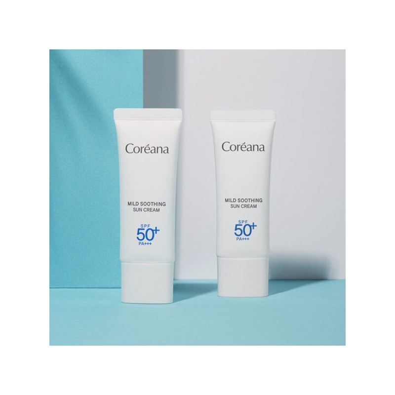 코리아나 마일드 수딩 데일리 선크림 40ml (spf+/ph+++) Koreana Mild Soothing