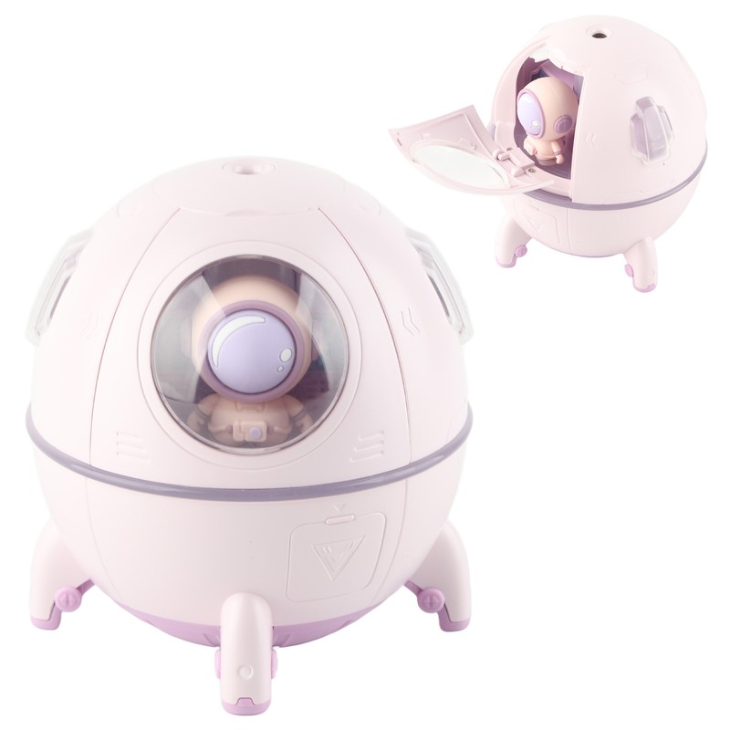 Capsule Humidifier Transparent PC Silicone Mini Cute Humidifiers Portable Household