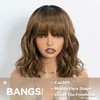 NOBLE Bob Wig with Bangs Short Wigs for Women Shoulder