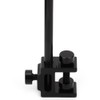 Black Portable Aluminum Alloy Folding Light Bracket Stand Outdoor Camping