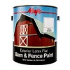 Majic Paints 8-0046-1 Latex Flat Barn & Fence Paint, 1-Gallon,