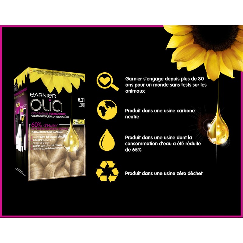 Garnier - Olia - Coloration Permanente à l’Huile Sans Ammoniaque