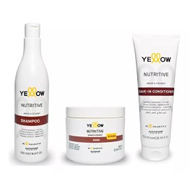 Alfaparf Kit Nutritive Yellow Shampoo + Leave-in + Mask