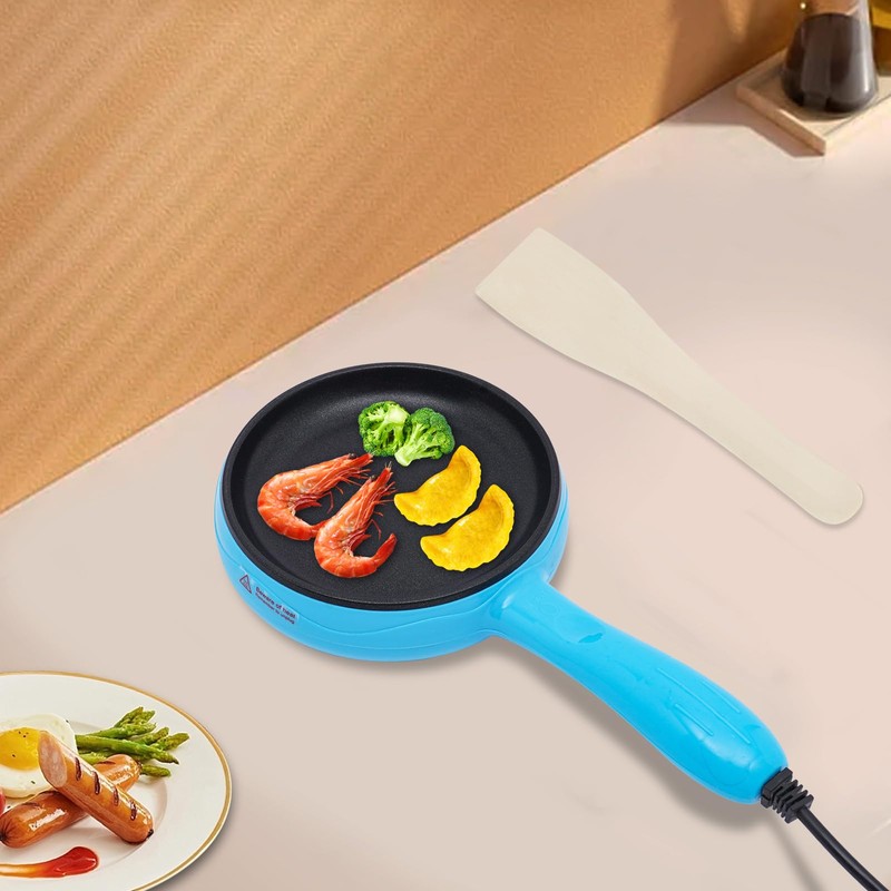 450W Small Electric Skille, 6 Inch Nonstick Egg Pan 110V