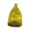 Dragonfly Embossed Yellow Wine Bottle Melted Flat UpCycled as Cheese