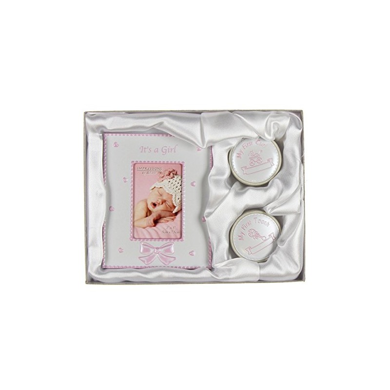 Juliana Its A Girl First Tooth & Curl Set -