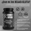 Aminoácidos Bcaas + Glutamina Orix 1kg De 50 Serv.