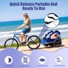 Bicycle Trailer Coupling Towing Hitch Bicycle Adapter Bicycle Trailer with