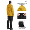 iCreek Rain Suit Waterproof Jacket with Pants 2 Pieces Breathable
