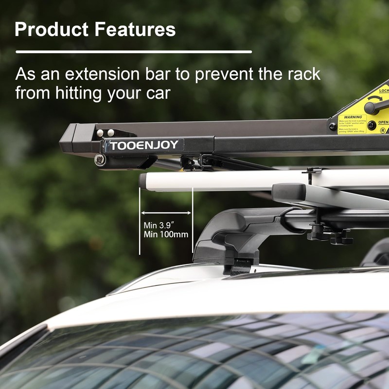 TOOENJOY Compatibility Adapter Rack Kit for Lift Roof Rack Use,